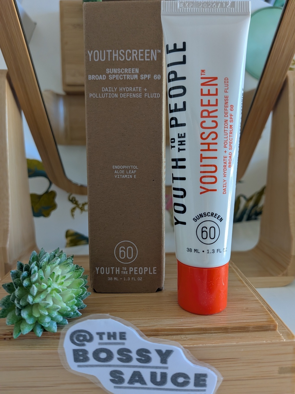 🌸 Youth To The People Youthscreen SPF 60 Sunscreen NWT 38 ML